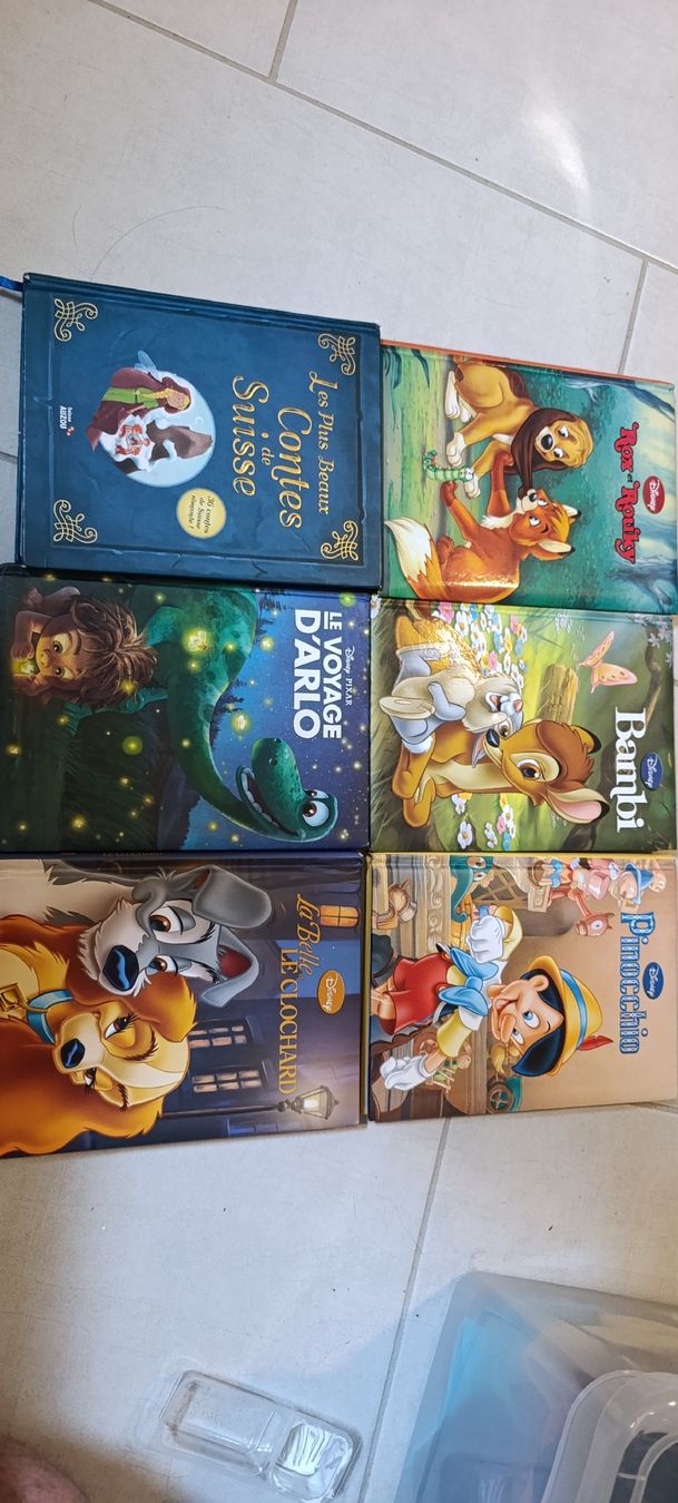 Bücher: 6 livres Disney – Gebraucht aus Mont-la-Ville von Ecu23hj