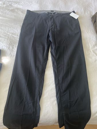 Hugo Boss Men's Chinos - Dark Blue, Size 36/34 - New!
