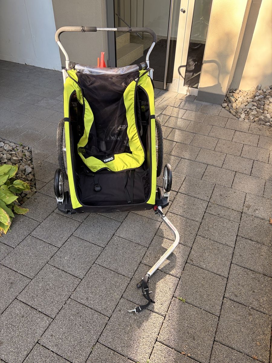 Thule Rimorchi: Fahrradanhänger Thule Cheetah XT  – Usato da Emmenbrücke venduto da jolebo