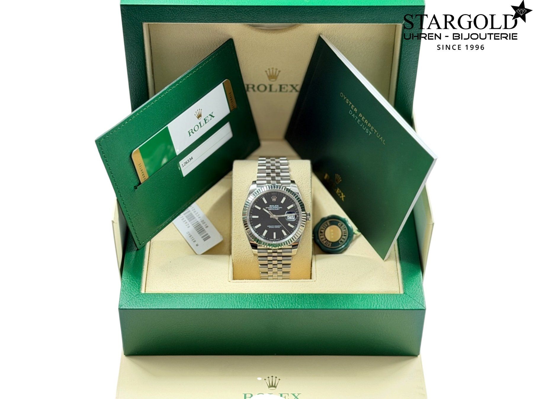 Rolex Montres: Rolex Datejust 41 schwarz - 126334 – D'occasion à Zürich par Stargold-Uhren 2