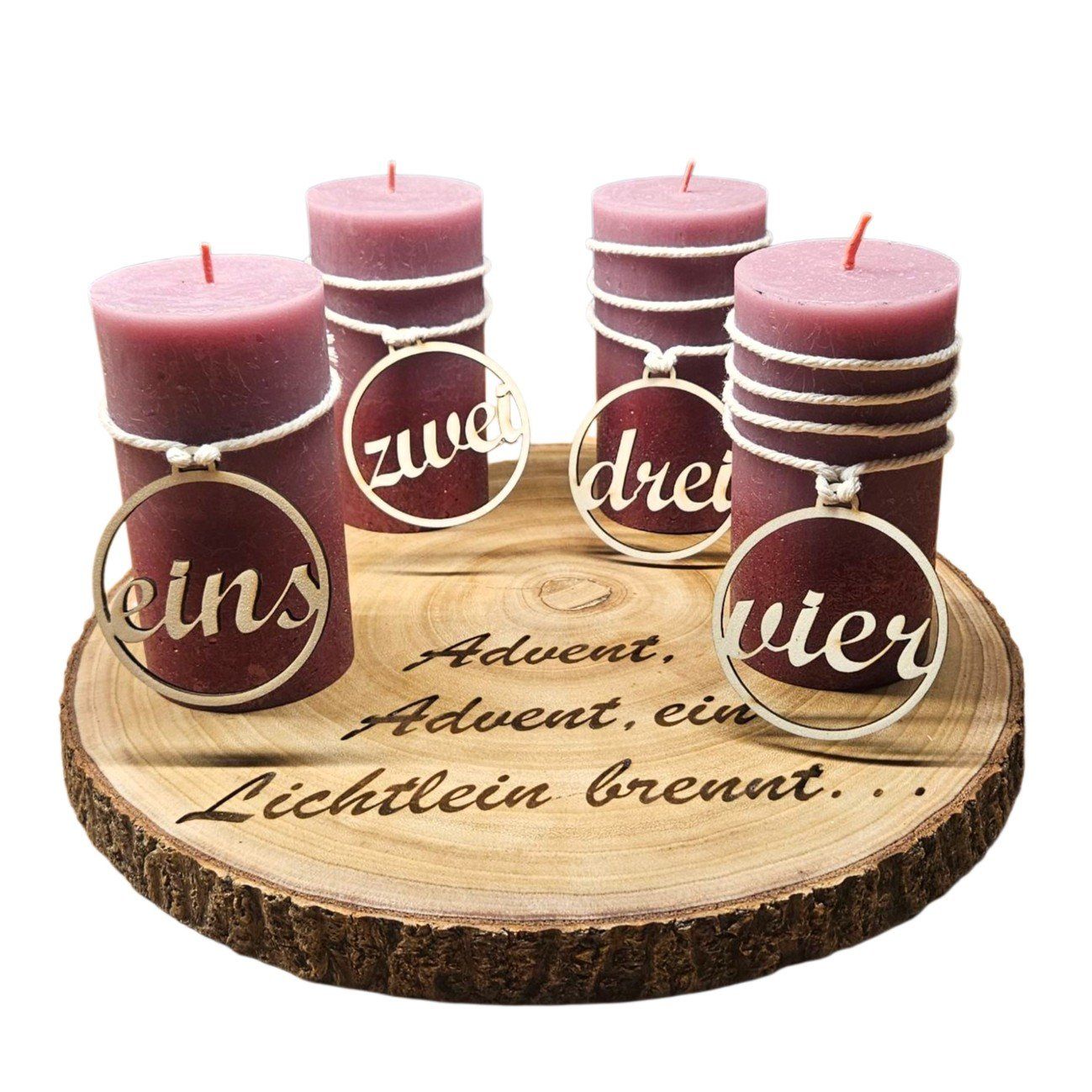 Tutte le decorazioni: Adventskranz - Vier Lichter – Nuovo e nell'imballaggio originale da Kleinandelfingen venduto da jessi2209 1