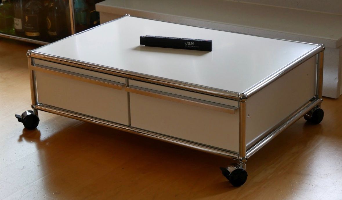 USM Mobili TV: USM Haller Lowboard Couchtisch  mit Schubladen im Format A6 – Usato da Opfikon venduto da lula21 2