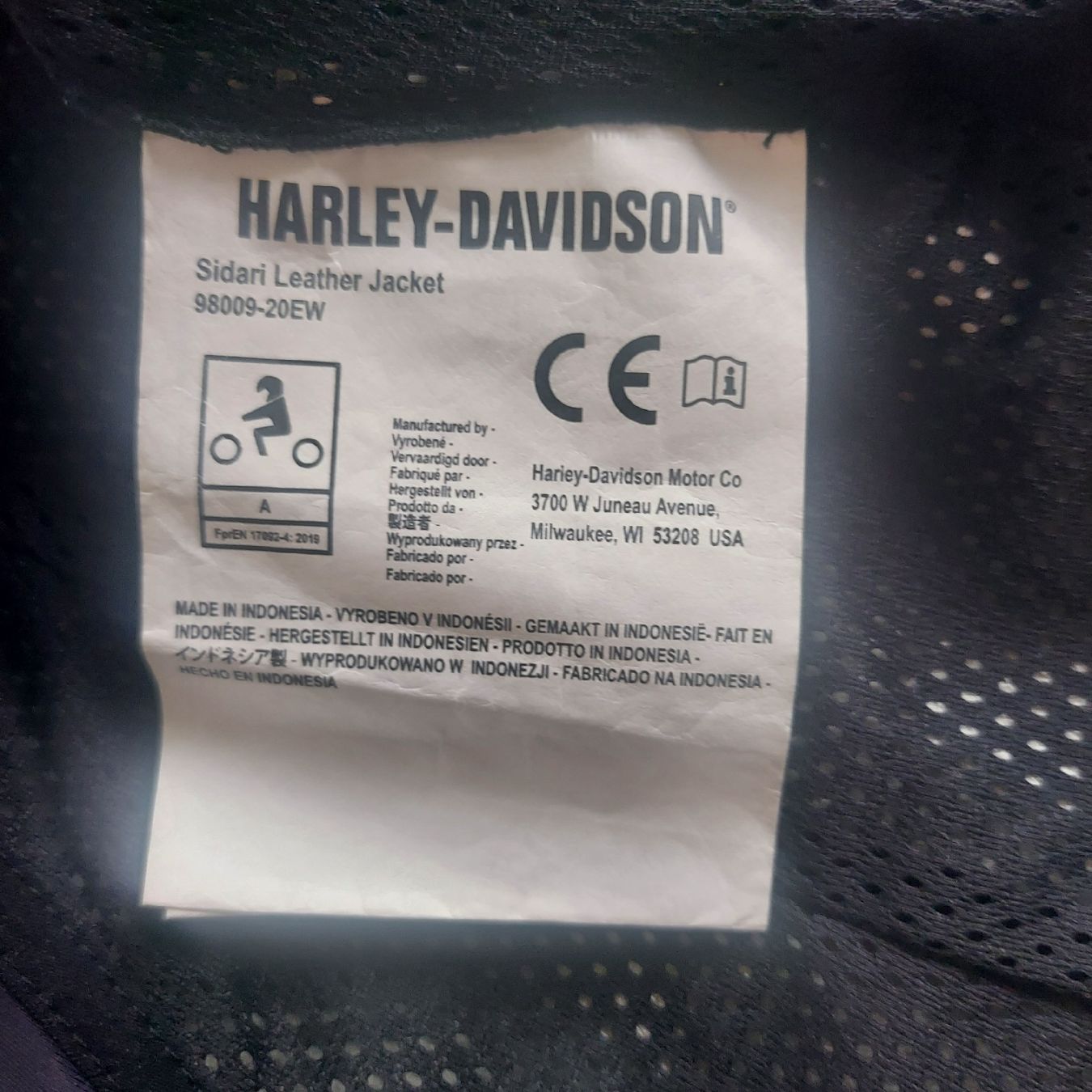 Harley-Davidson Giacche: Damen-Motorradjacke Harley Davidson – Nuovo (secondo la descrizione) da Walde SG venduto da Saharagirl 4