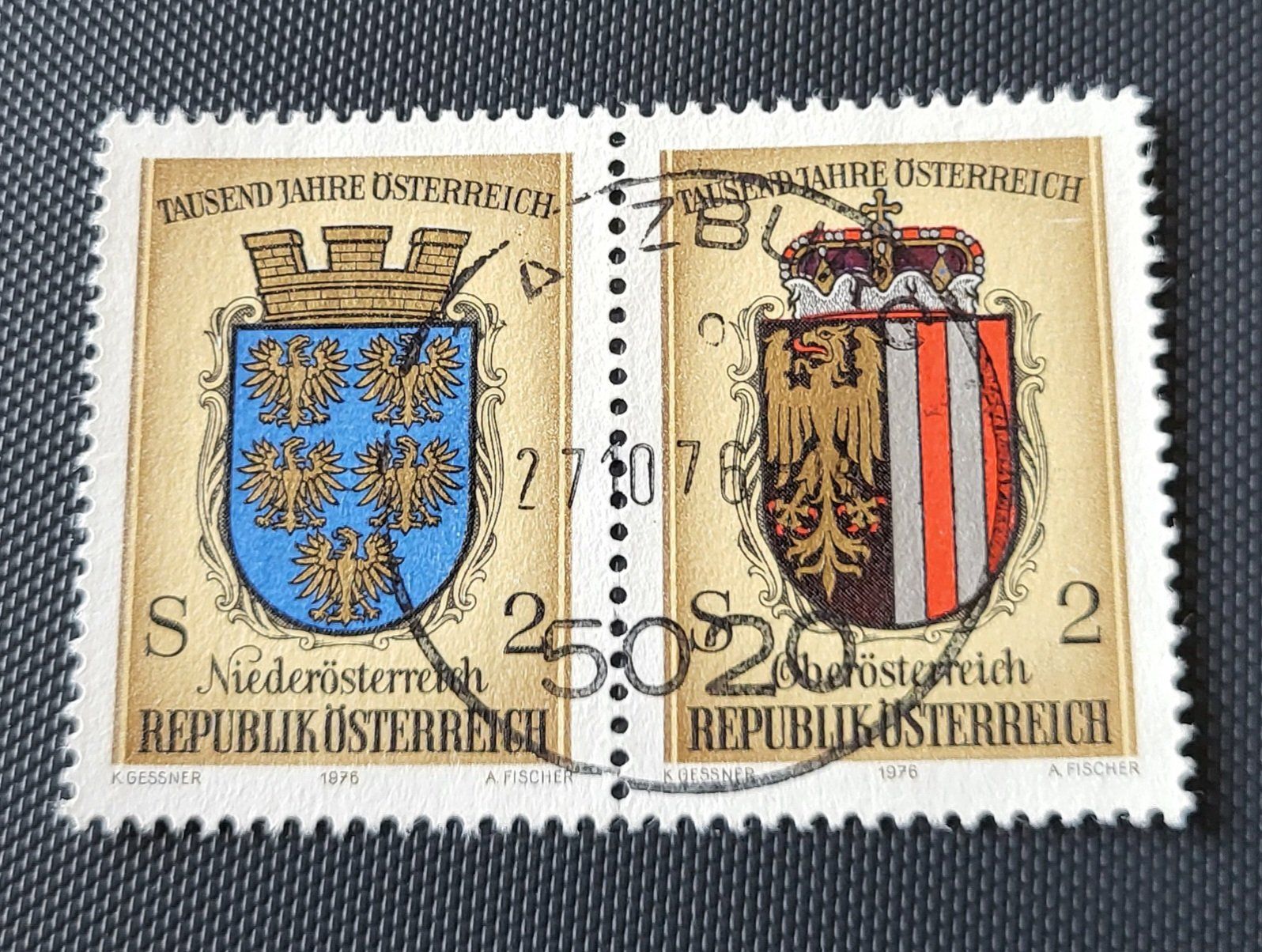Tutti i francobolli: Österreich 1976 briefmarke – Usato da St Gallen venduto da Stampsalshobby
