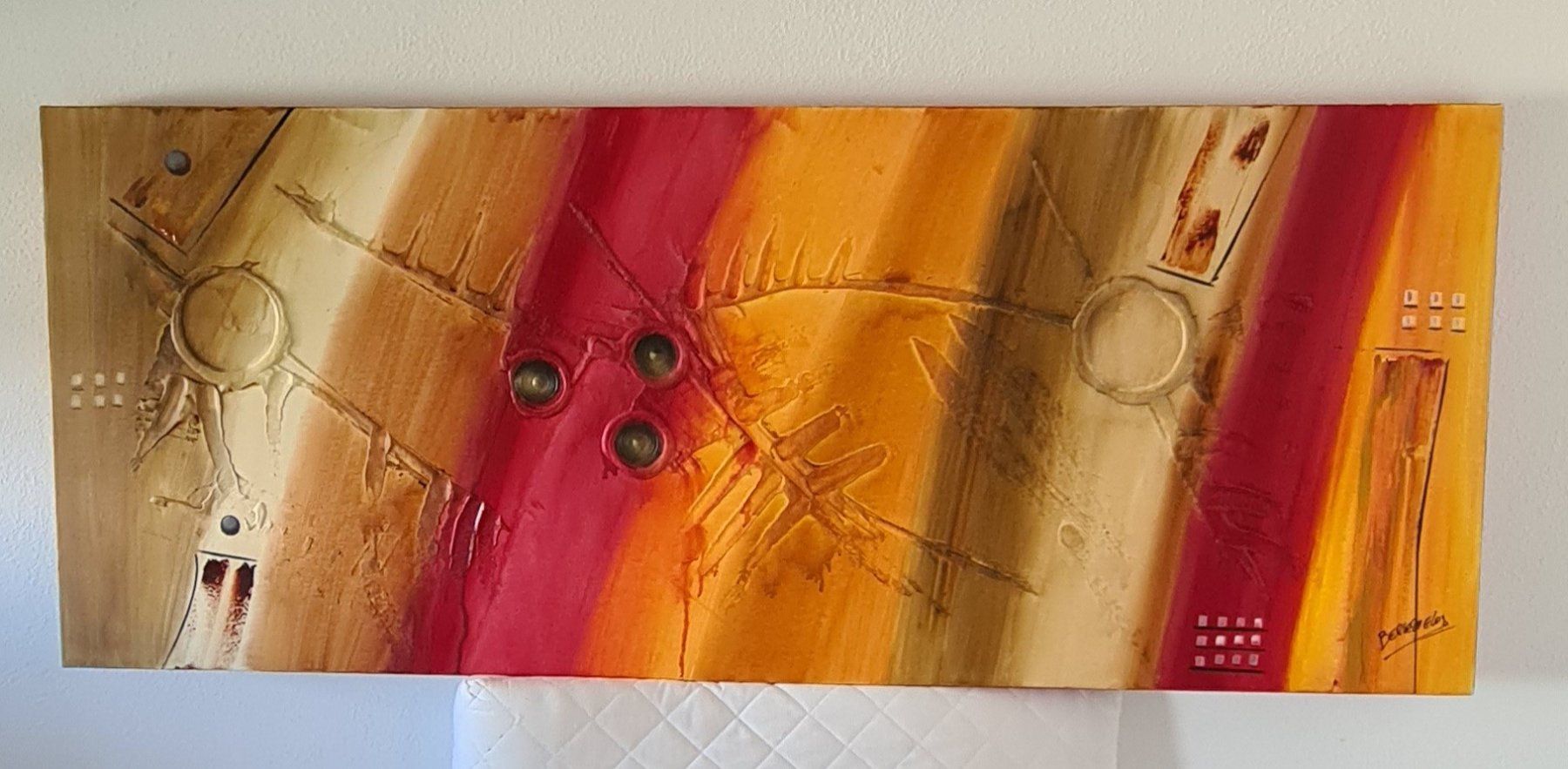 Foto & Immagini: Bild (Acryl, abstrakt) auf Leinwand – Nuovo (secondo la descrizione) da Steinach venduto da sonnenblume19 7
