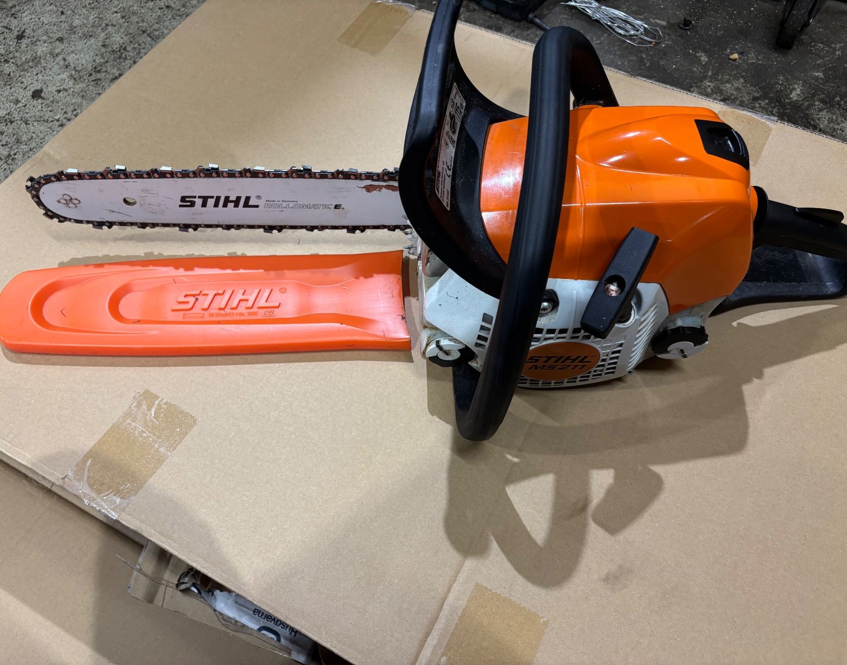 Stihl Seghe: Kettensäge Stihl MS 211/C – Usato da Grono venduto da Alpina6537