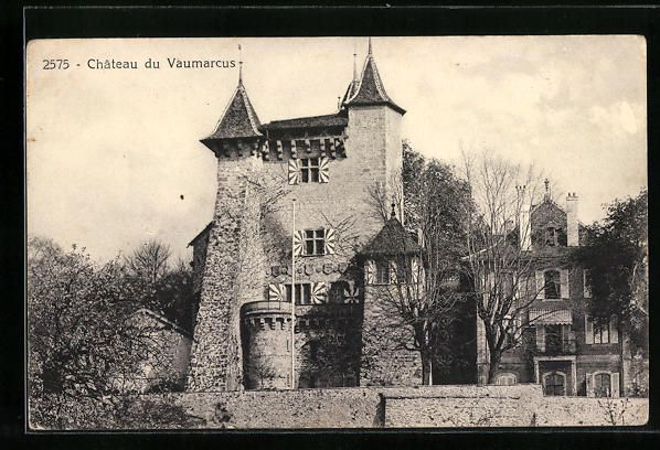 Cartoline postali: AK Vaumarcus, Chateau du Vaumarcus – Usato da Berlin venduto da bartko-reher