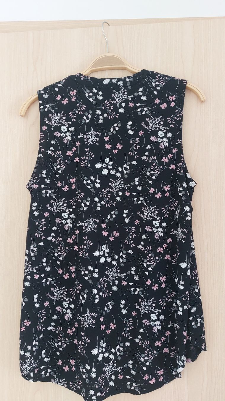 Tom Tailor Camicette: Damenbluse schwarz gemustert, Grösse S, Tom Tailer – Usato da Dettighofen venduto da monaso 2