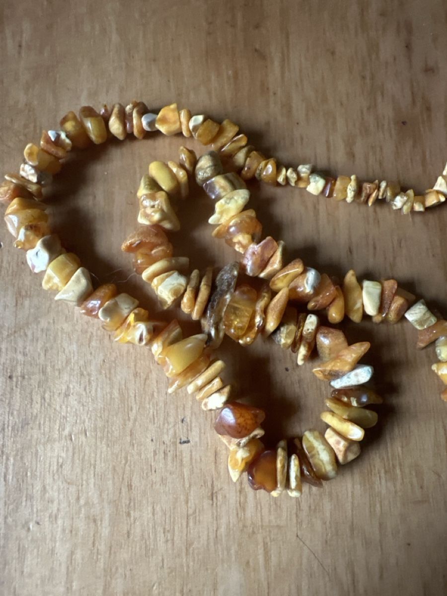Catenine: Schöne Bernstein-Kette, butterscotch – Usato da Frauenfeld venduto da aluma14