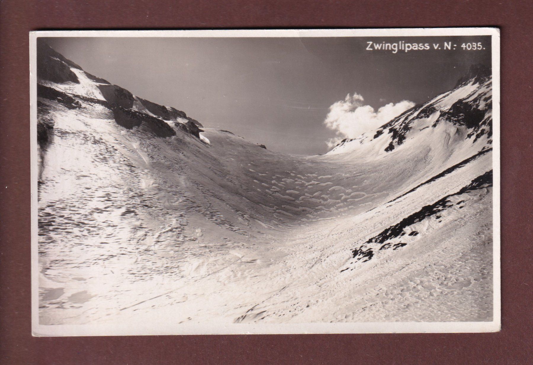 Cartoline postali: ZWINGLIPASS – Usato da Pully venduto da nicecards-shop