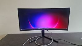 Bildschirm / Monitor Curved 34-Zoll für Büro und Gaming