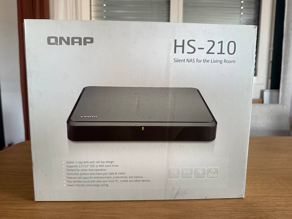 Qnap Server: QNAP NAS HS-210 ohne Festplatten – Usato da Pratteln venduto da Per_PA 4