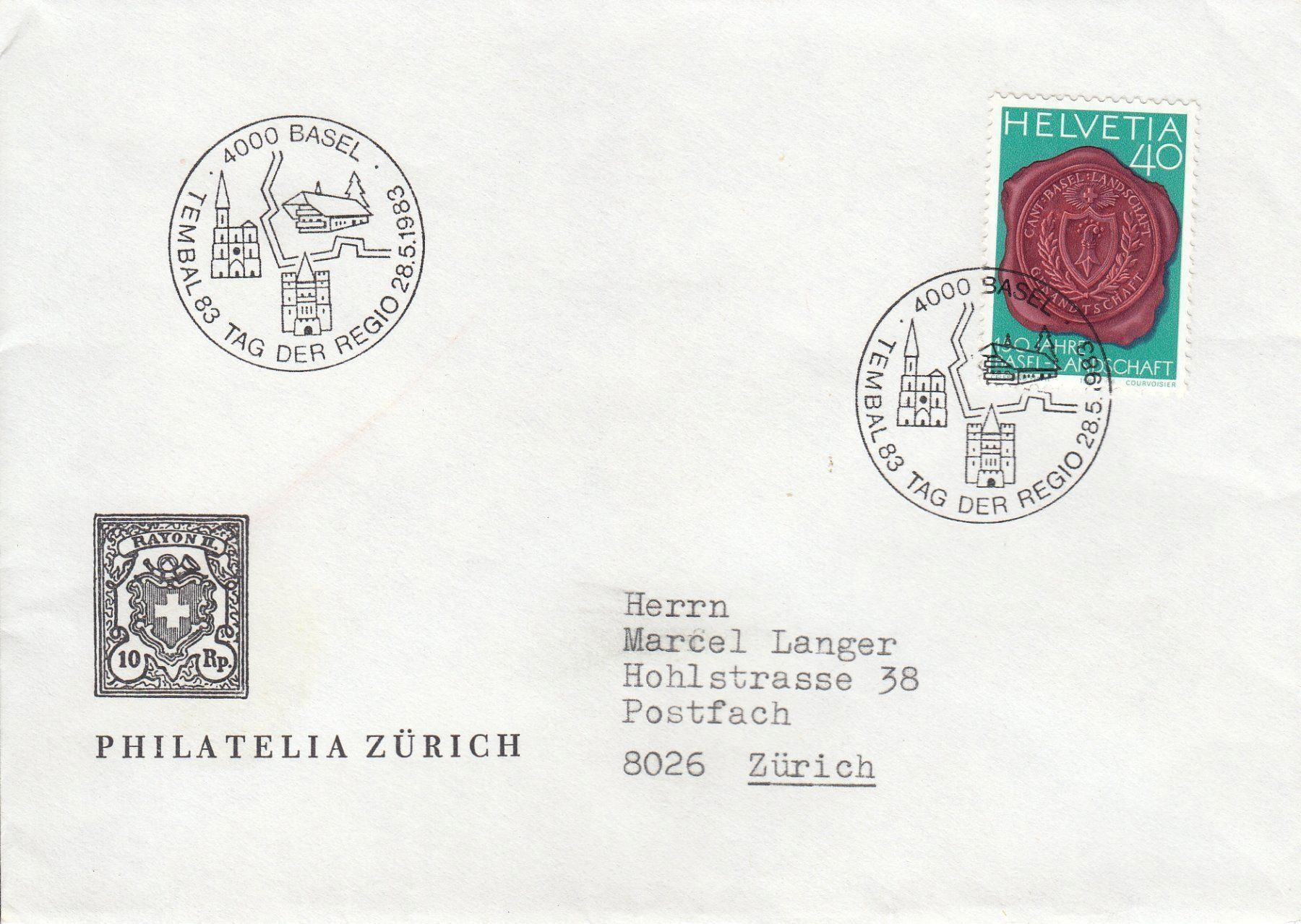 Alle Briefmarken: Philatelia Zürich, 9 Belege – Gebraucht aus Spreitenbach von Mustang_1105 8