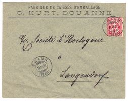 Lettre de Twann pour Langendorf le 10.IX.02