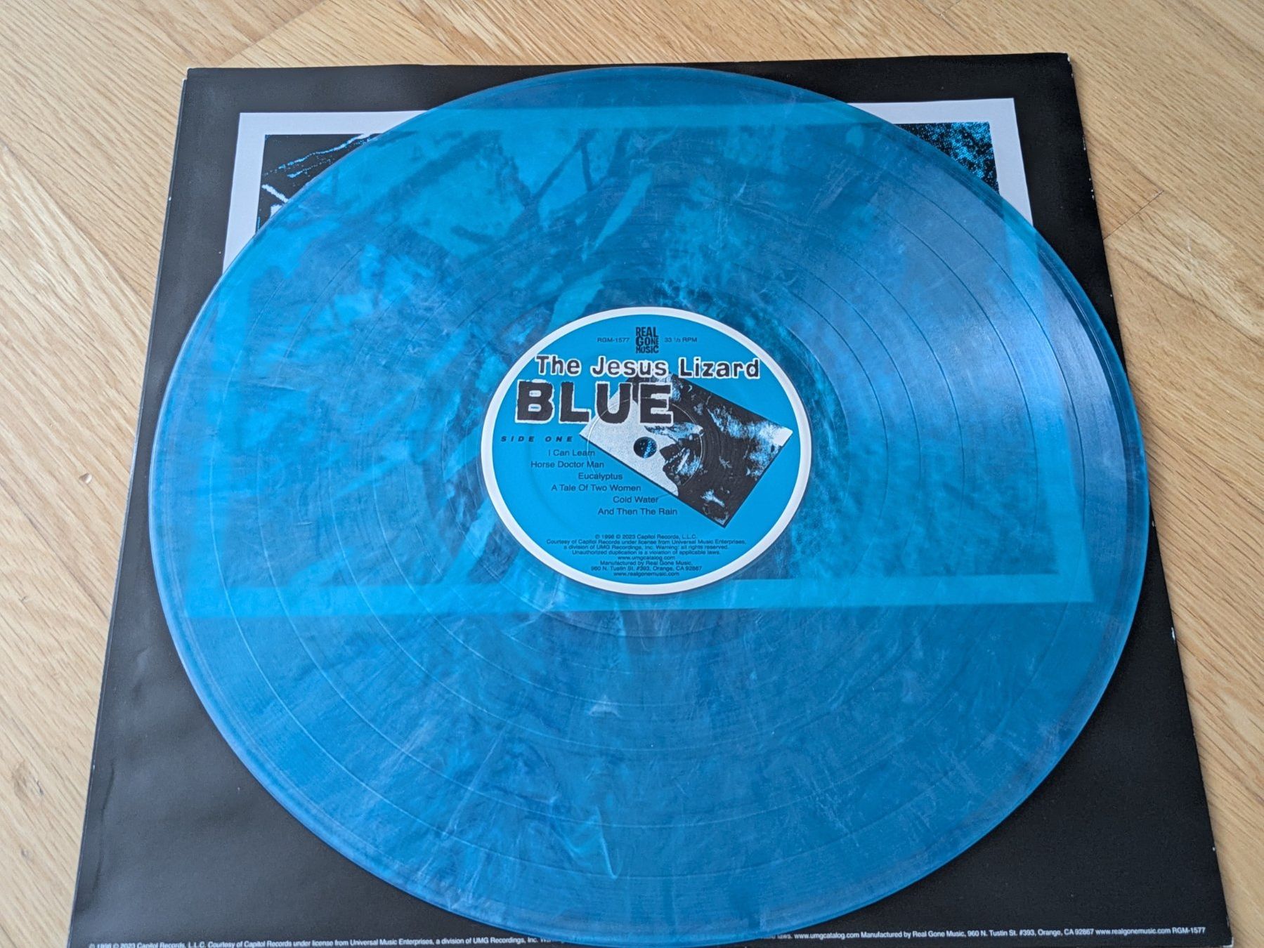 Schallplatten: The Jesus Lizard - BLUE Vinyl LP – Gebraucht aus Dübendorf von PanzerGeneral 4