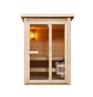 Traditionelle Outdoorsauna GRANADA mit Ofen (4,5kW)
