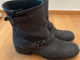Biker Boots in soft leather