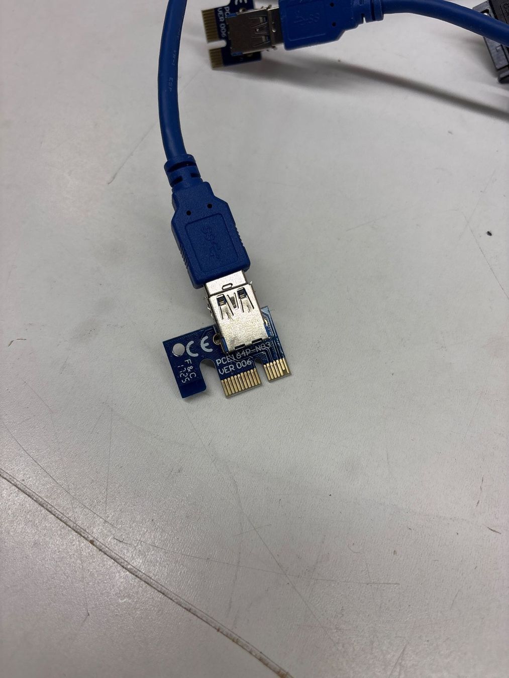 Laufwerke & Adapter: 6x PowerGuard PCI-E Express Riser Card 1x to 16x USB 3.0 – Gebraucht aus Dübendorf von voojagig 1
