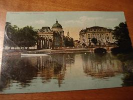 Potsdam, Königliches Stadtschloss. 1911, farbig. gelaufen