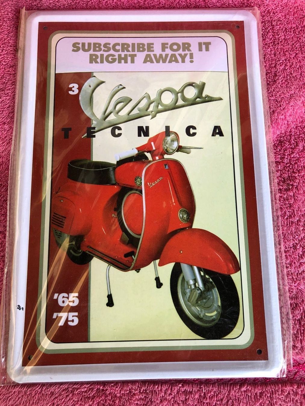 Insegne: Vespa Piaggio italia Oldtimer classic – Nuovo (secondo la descrizione) da Reinach AG venduto da rares75