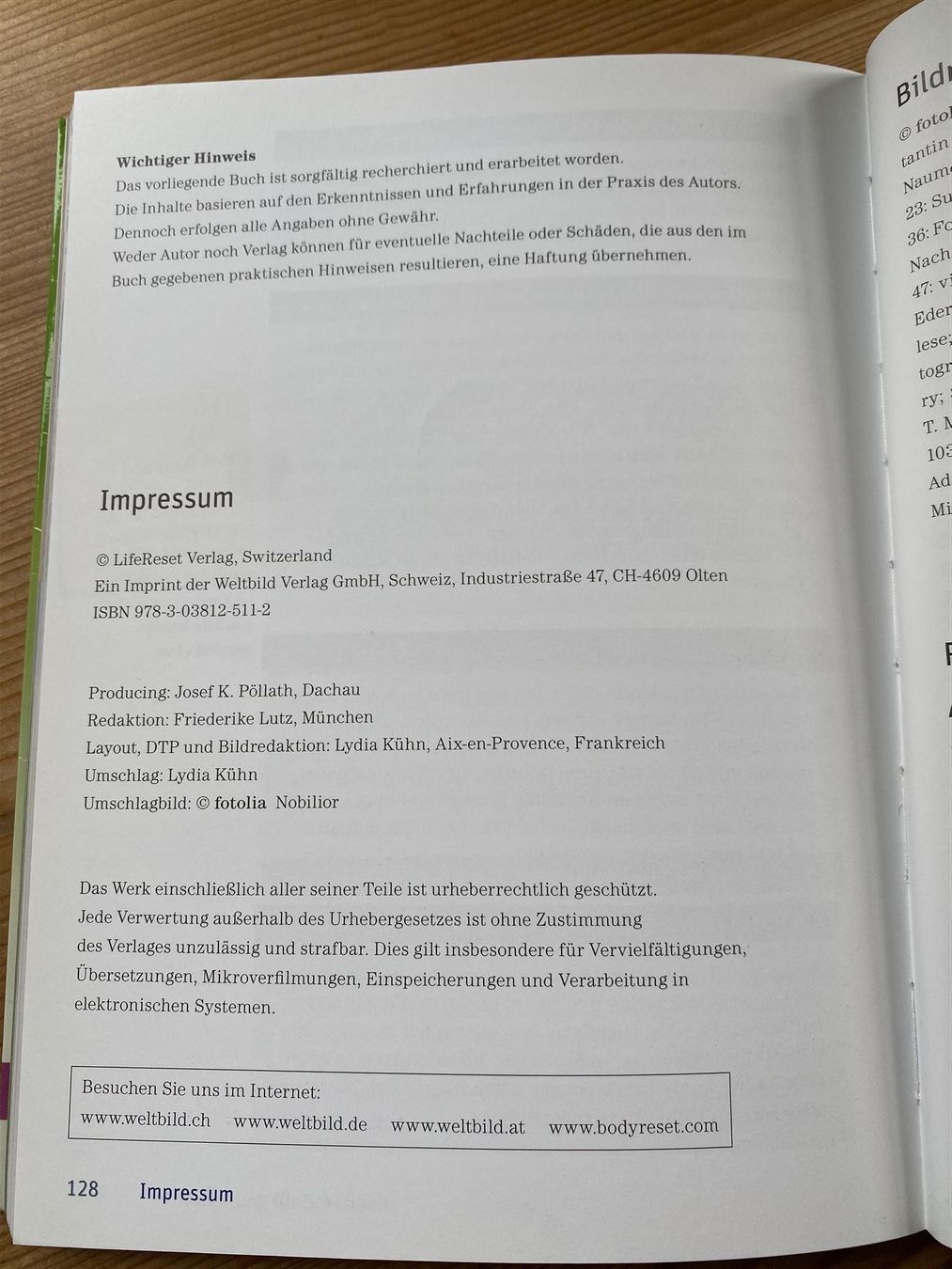 Bücher: Buch: Skin Reset/ Das Schönheitsprogram – Gebraucht aus St.Gallen von kingsamas 5