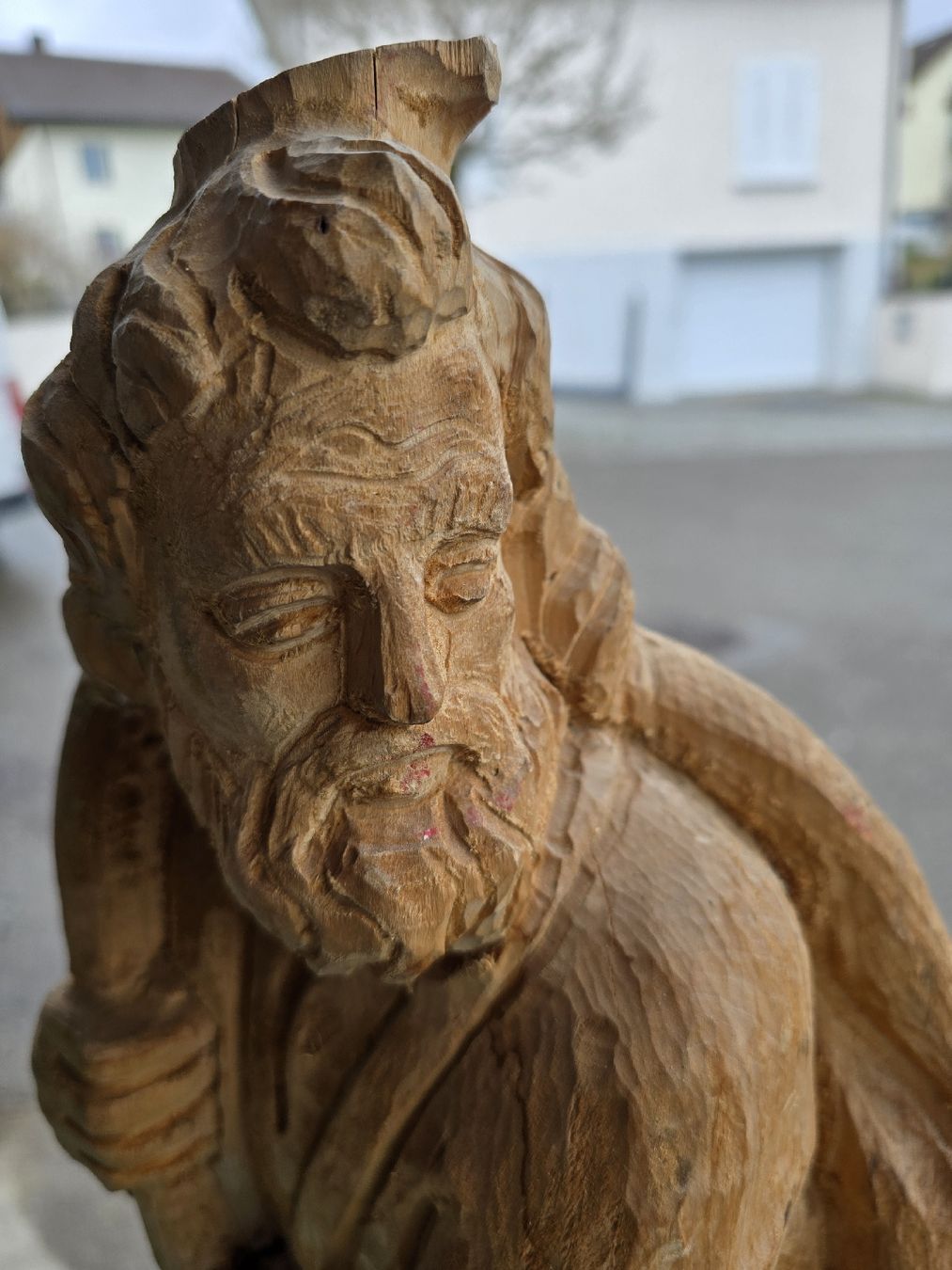 Figurines: Holzfigur des heiligen   geschnitzt – D'occasion à Mettlen par elios0888 2