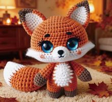 Häkelset Amigurumi für Anfänger-kleiner Fuchs-Handarbeit
