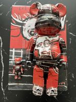 BE@RBRICK Jean-Michel Basquiat Red Skull 100%&400% Original 