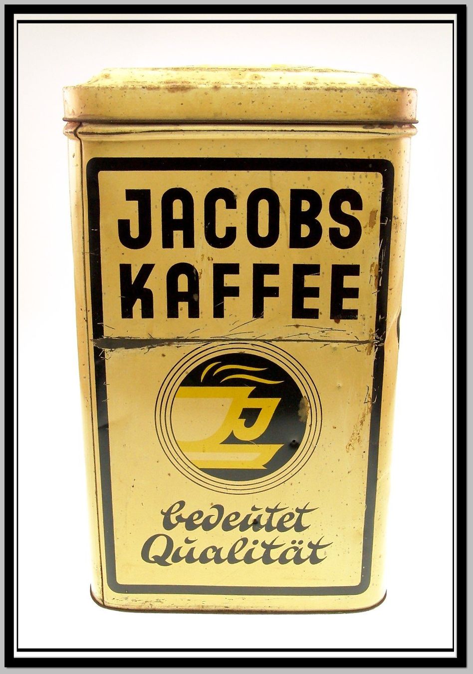 Dosen: Jacobs Kaffee Tante Emma Lädeli Büchse/Blechdose mit Deckel – Gebraucht aus Langenthal von Antik_Huesli 3