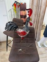 Huhnskulptur 