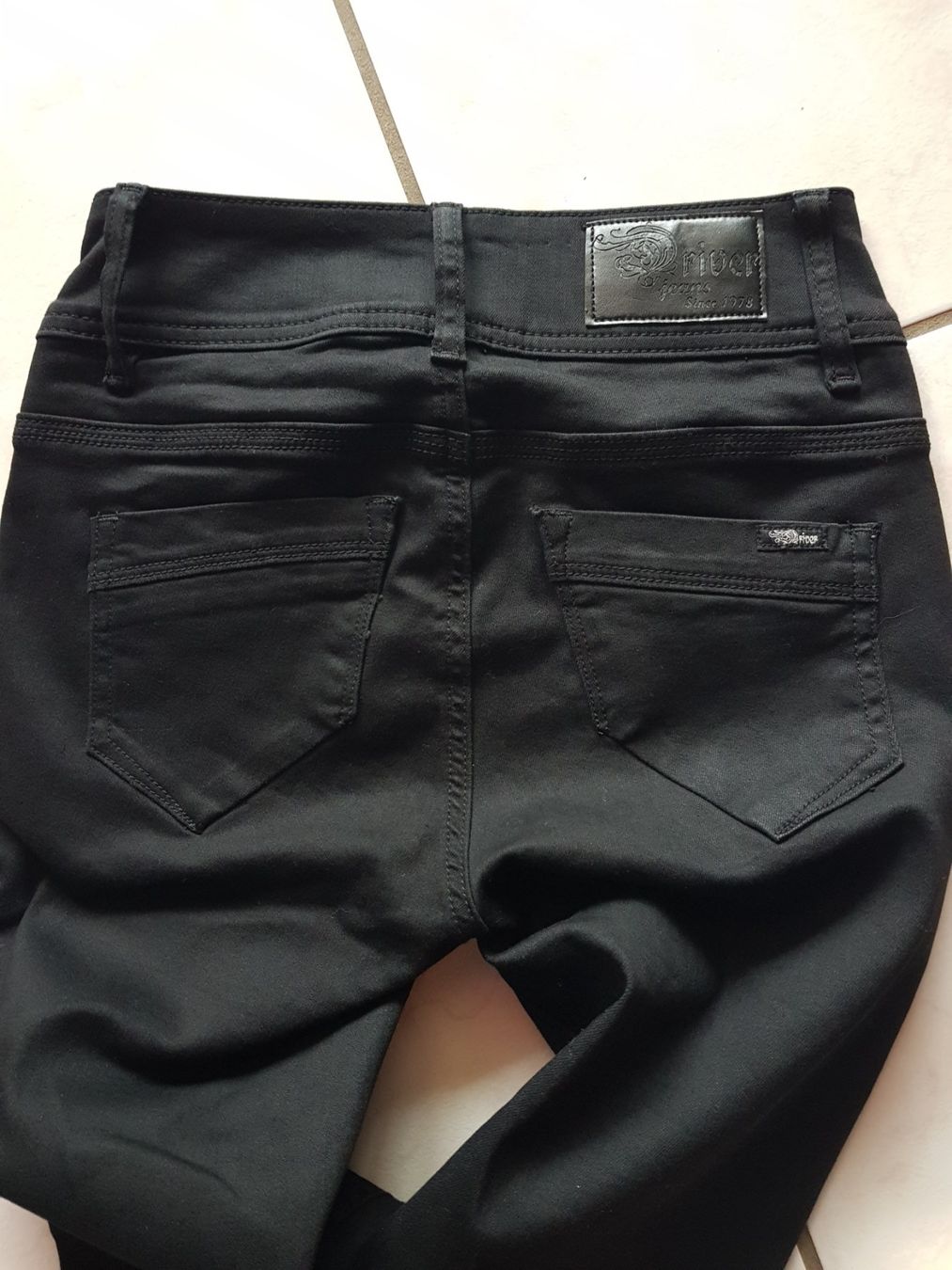 Jeans: Driver Stretch Jeans Gr.25 /xs schwarz – Usato da Gwatt (Thun) venduto da umwelt-brocki 2