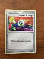 Carta Pokémon Scambio di Energia Holo - Ottimo stato
