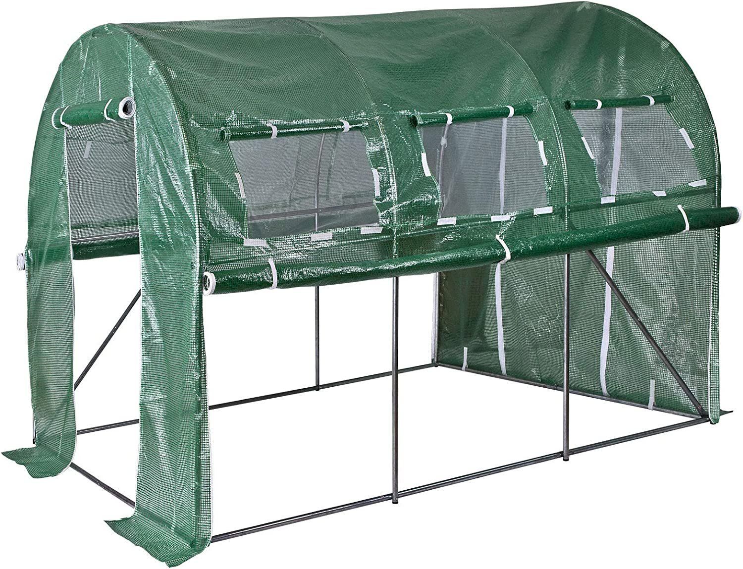 Gartenhäuser & Gewächshäuser: DEMA Gewächshaus 300×200×200cm – Neu und originalverpackt aus Bottighofen von zaap 1