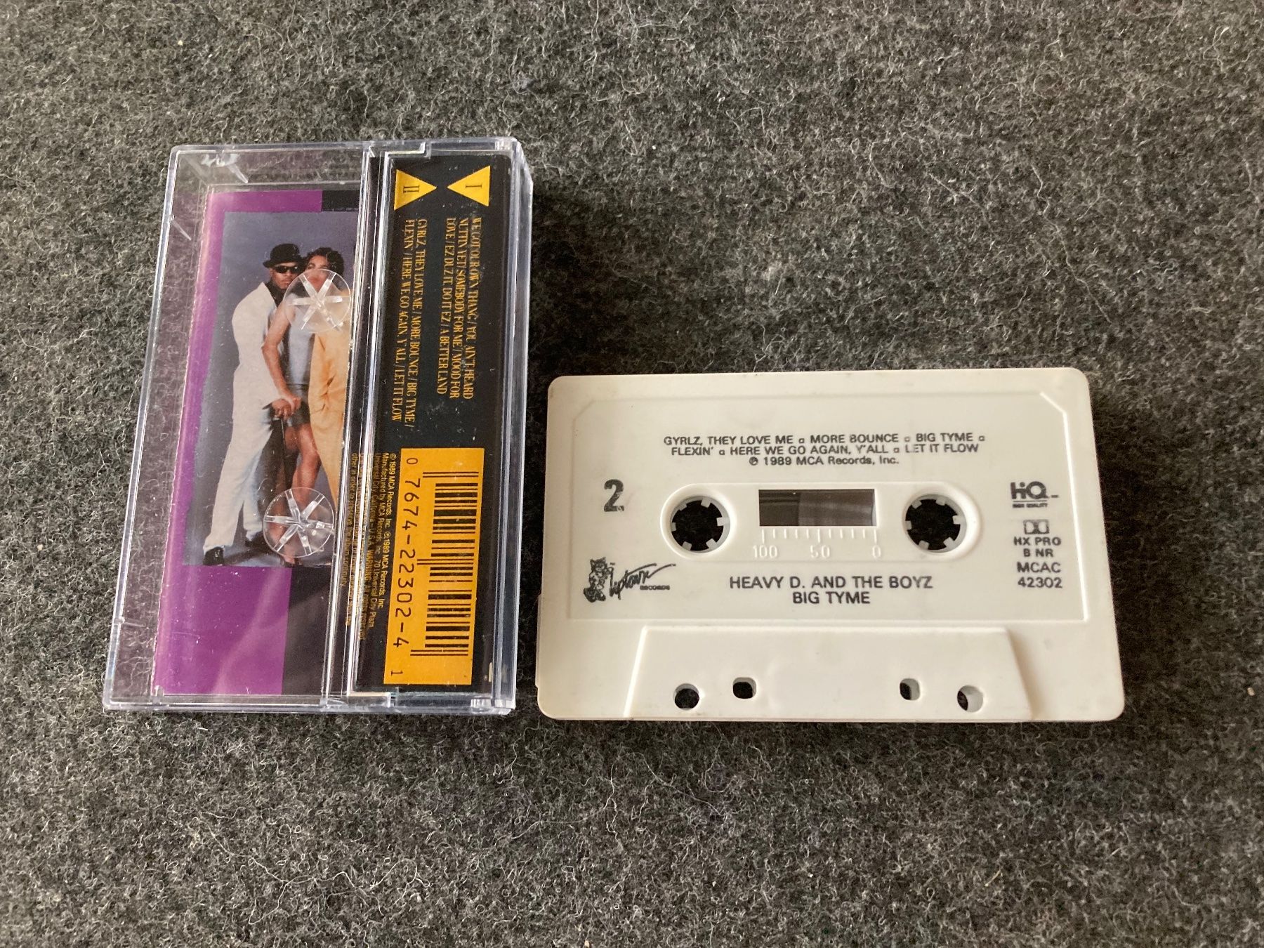 Musicassette: Heavy D. & The Boyz - Big Tyme (MC) – Usato da Fribourg venduto da Karushi 4