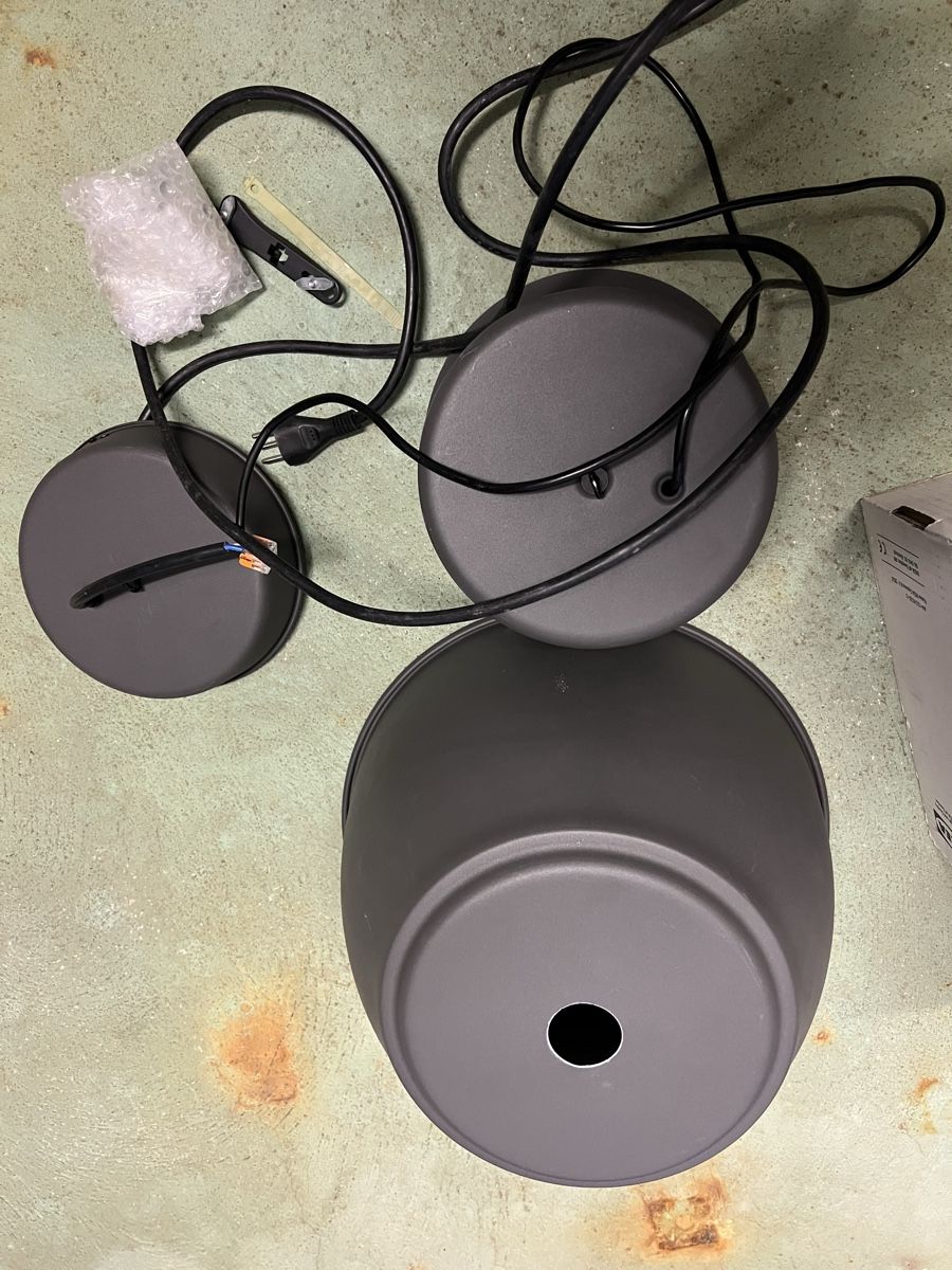 Ikea Lampadari & plafoniere: Ikea Hektar Pendelleuchte, Durchmesser 38cm, Schwarz – Usato da Bachenbülach venduto da Manolo007 2