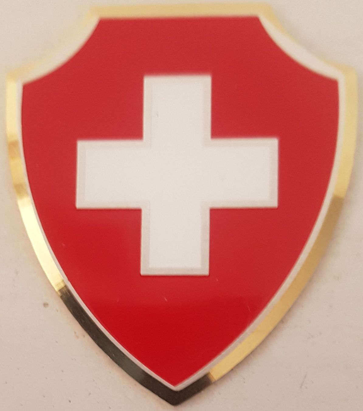Schilder: Emblem / Schild Schweizerkreuz – Gebraucht aus Neuchâtel von Blondy_73