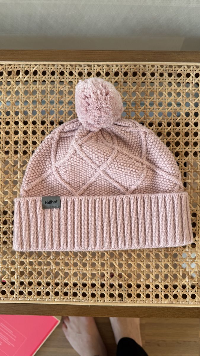 Fellhof Hüte, Mützen & Caps: Fellhof Merino Wool Winter Hat, Pink, One Size – Neu (gemäss Beschreibung) aus zug von Inaar