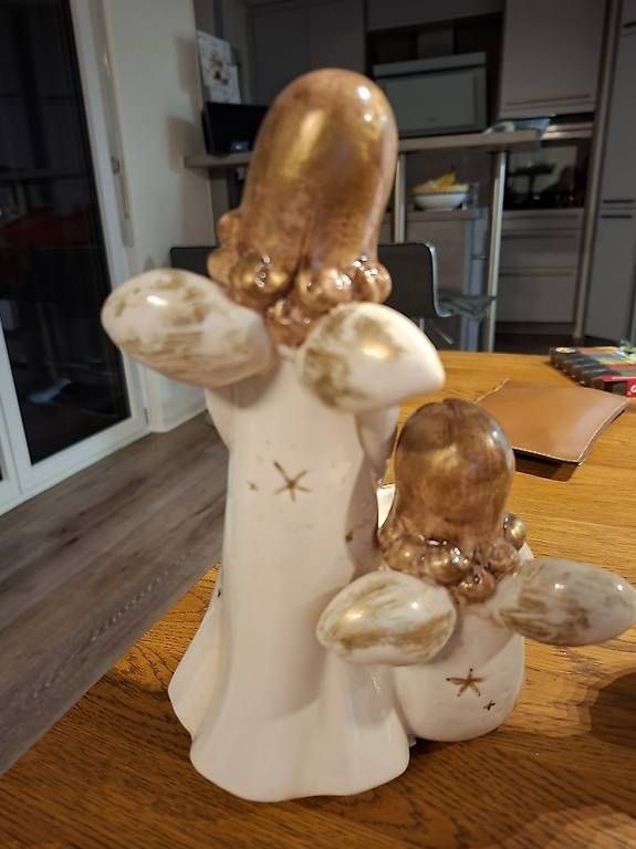 Statuette: Engelpaar, als Teelichthalter – Usato da Jona venduto da Saentisjerry 1