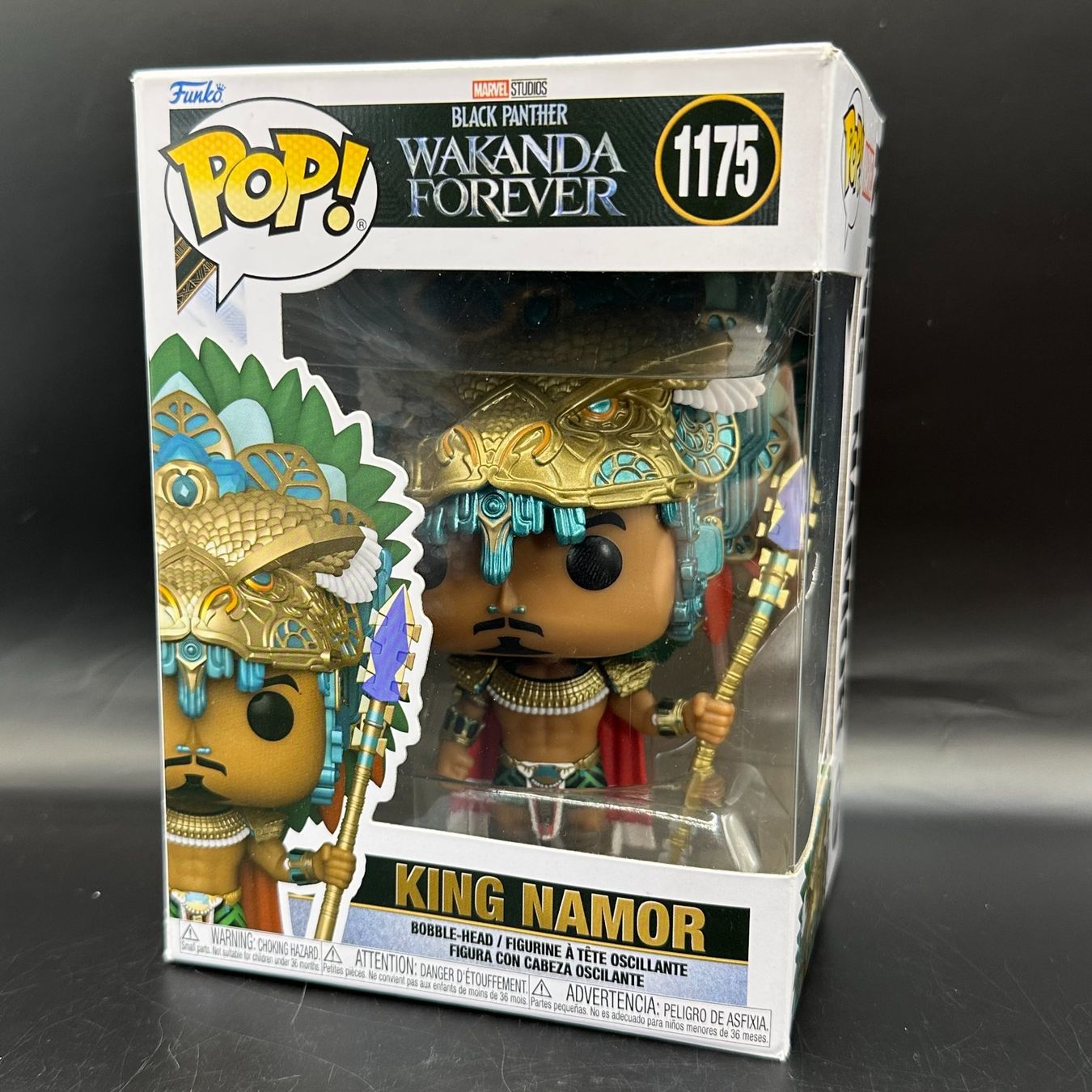Funko Statuette: Funko Pop! Marvel Wakanda Forever King Namor 1175 – Usato da Düdingen venduto da Nerdworld