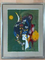Paul Cartier Lithografie EA handkoloriert sehr edel