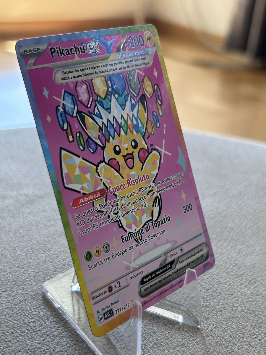 Pokémon Sammelbilder & Trading cards: Pokémon Pikachu ex 277/217 - NM – Neu (gemäss Beschreibung) aus Bern von mar_p8lc 5