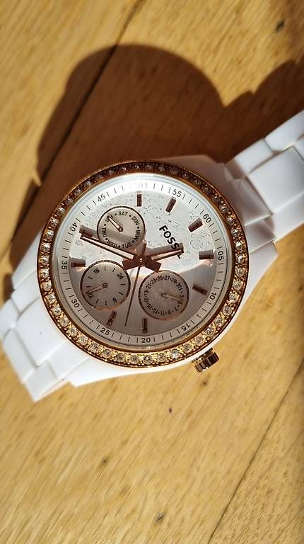 Orologi: Fossil original uhr weiss – Usato da Münchenstein venduto da vik_6btb 3