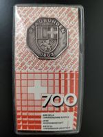 Silbermedaille Graubünden 700 Jahre Schweiz gebraucht