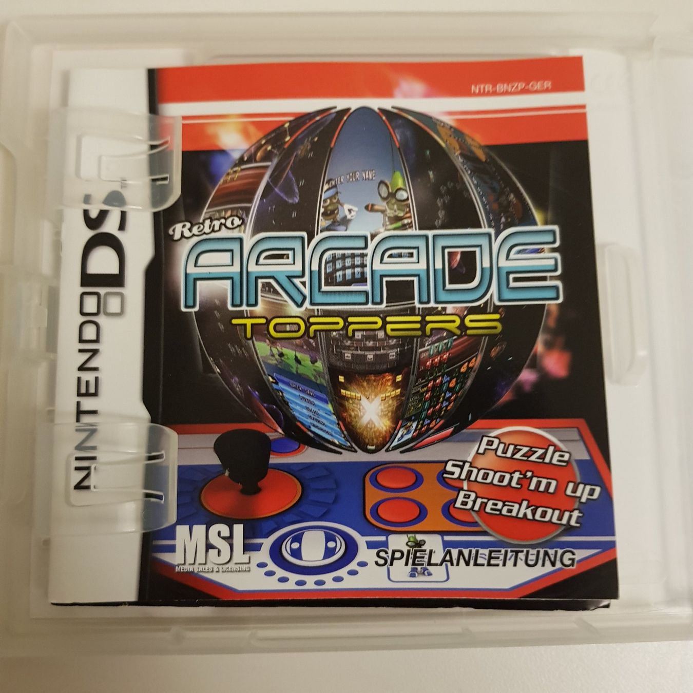 Nintendo Giochi: Nintendo DS Spiel - Retro Arcade Toppers – Usato da Münchenstein venduto da 2DGames 2