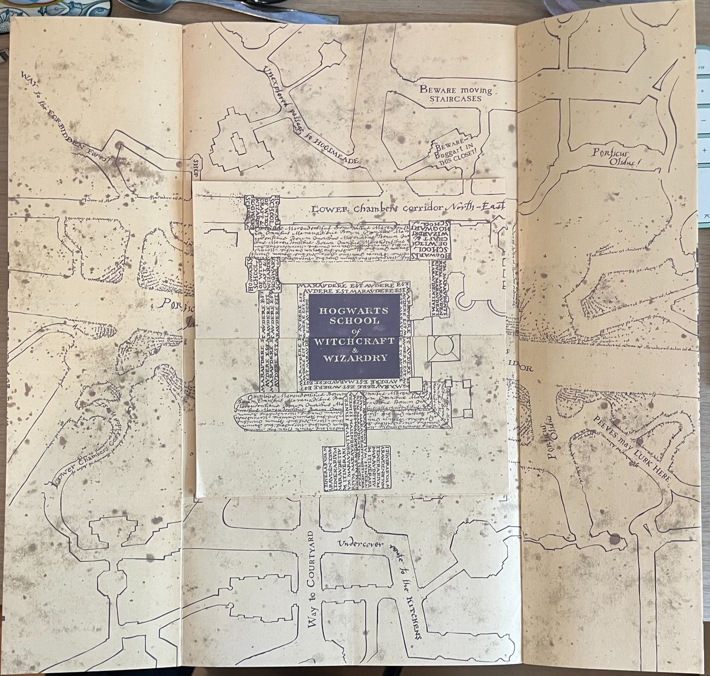 Foto & Immagini: Big «Marauder's Map» Harry Potter – Usato da Zürich venduto da sar_hm59 1