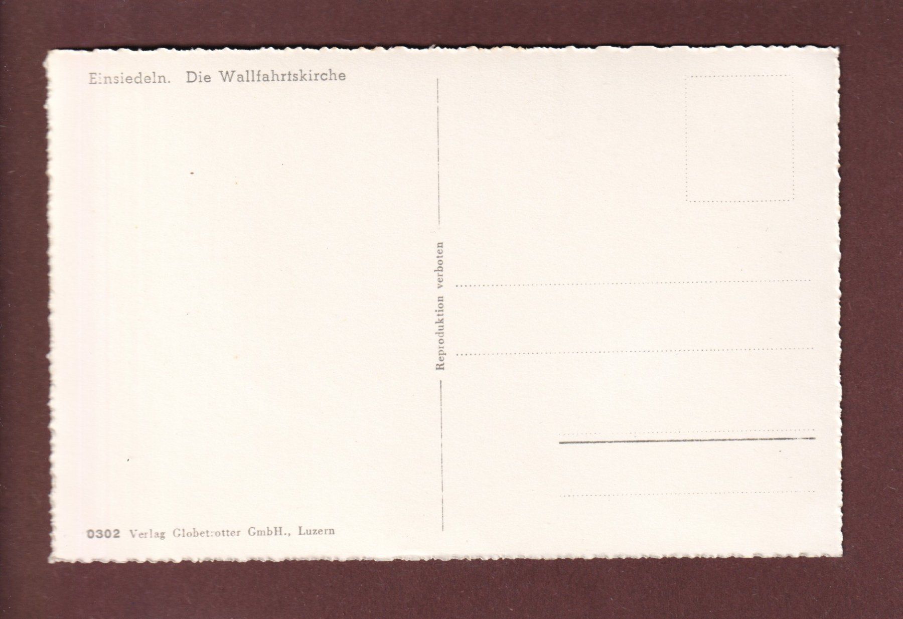 Cartoline postali: EINSIEDELN - Kloster – Usato da Pully venduto da nicecards 1