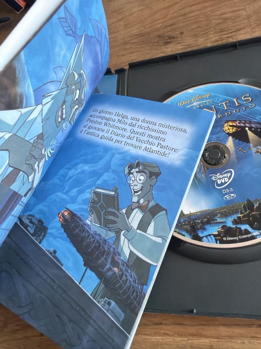 Tutti i DVDs: Disney Atlantis DVD "L'Impero Perduto" – Usato da Lugano venduto da bad_2t9b 3
