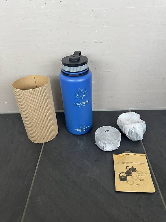 Trinkflaschen & Thermosflaschen: BeMaxx Active Flask Drinking Bottle Stainless Steel – Neu und originalverpackt aus Cham von fin_58ll 1