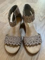 Hübsche Sandalen mit Strass-Steinchen von Rieker