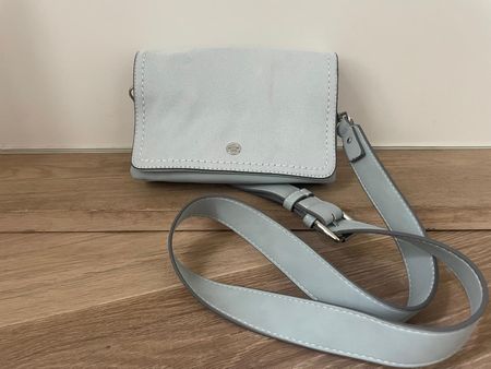Original Tom Taylor Handtasche in Pastellblaugrau